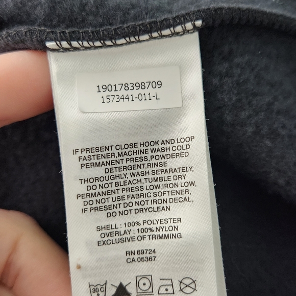 Columbia Black Full-Zip Fleece Jacket - Picture 5 of 5